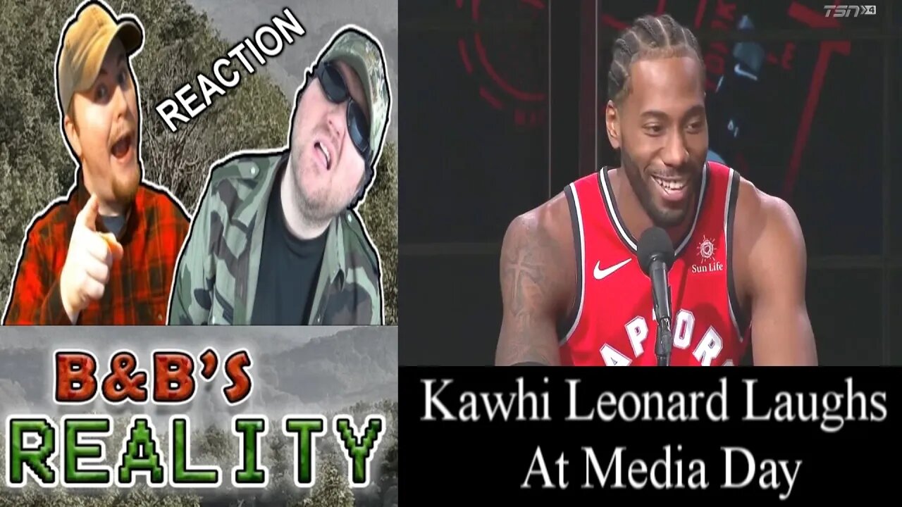 Kawhi Leonard Laughs At Media Day & Says He Is A Fun Guy REACTION!!! *ADULTS ONLY*