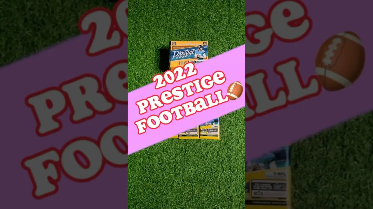 2022 Prestige Football Opening💥 #football #unboxing #entertainment #viral #trending #sportscards