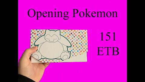 Opening Pokemon 151 Elite Trainer Box