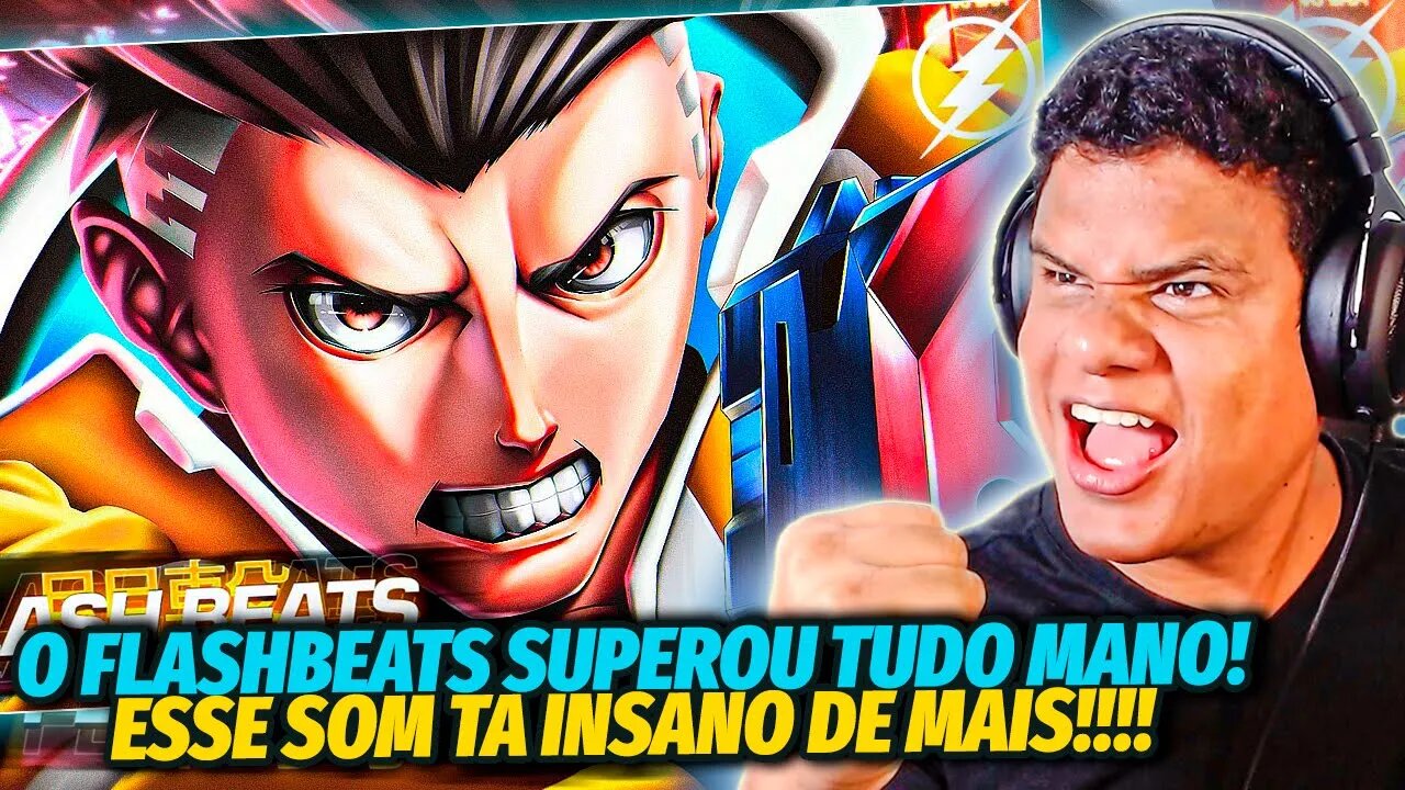 (SUPEROU TODAS!) Rap do David (Cyberpunk) - Evolução Cibernética | Flash Beats | React Anime Pro