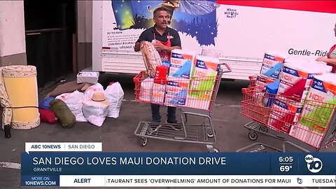 Surprise call aids San Diego County relief effort for Maui fire victims