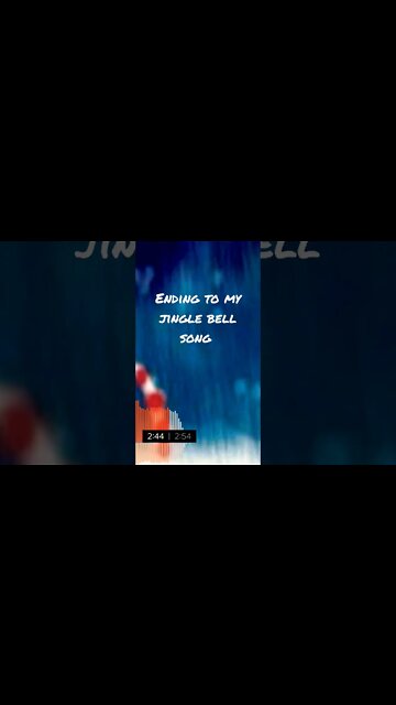Ending to my Jingle Bell Song #christmas #christmas2022 #jinglebells