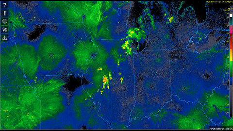 Very Unusual Radar Microwave Energy is Coming out of the United States this Morning!