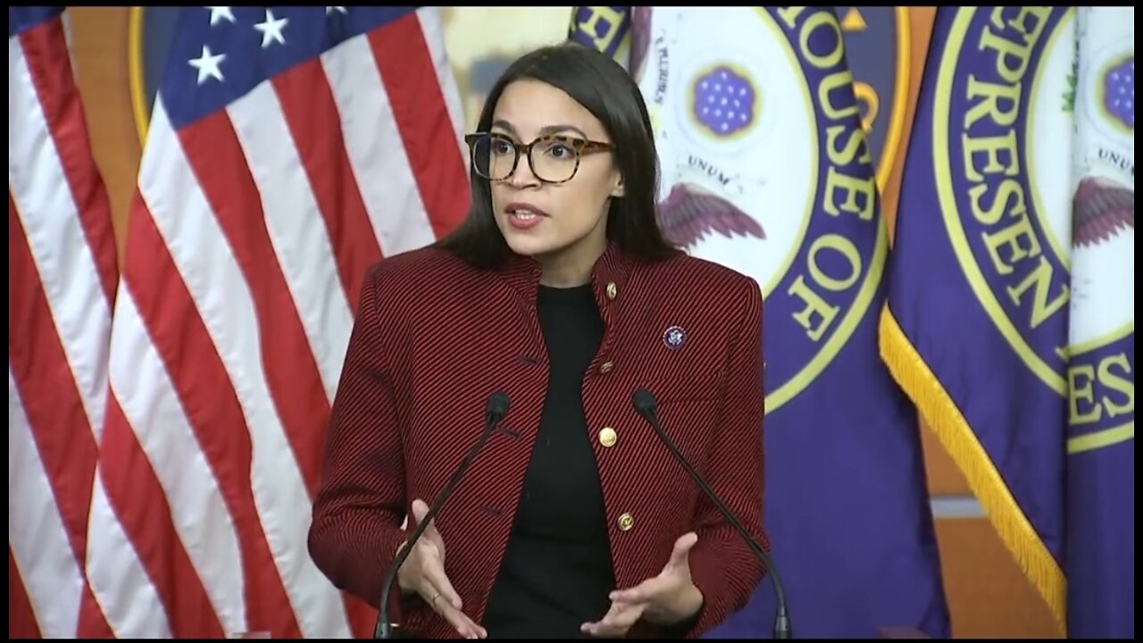 AOC: Americans Shouldn't Have To Compete With Congress’s Stock Portfolio To Be Heard