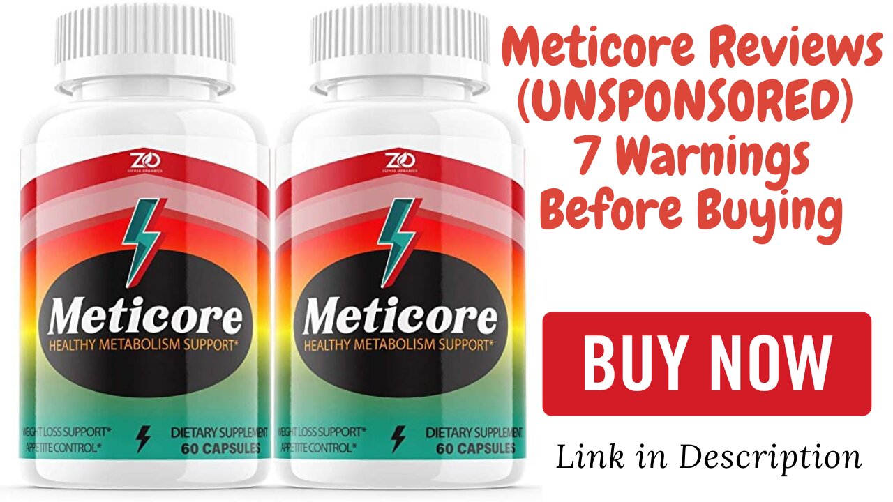 Meticore Reviews 2021 (UNSPONSORED) | 7 Warnings Before Buying