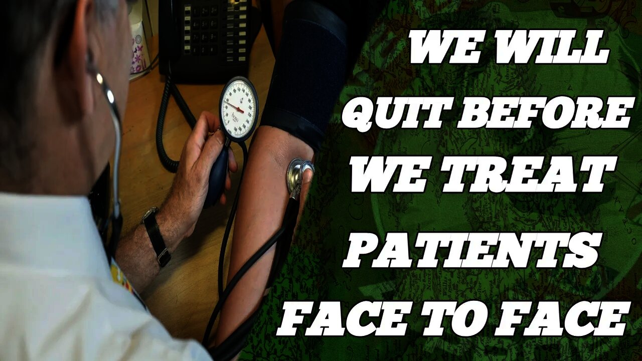 GP's threaten To Quit Over Face To Face Appointments As They Drop By Nearly 1 Million In a Month