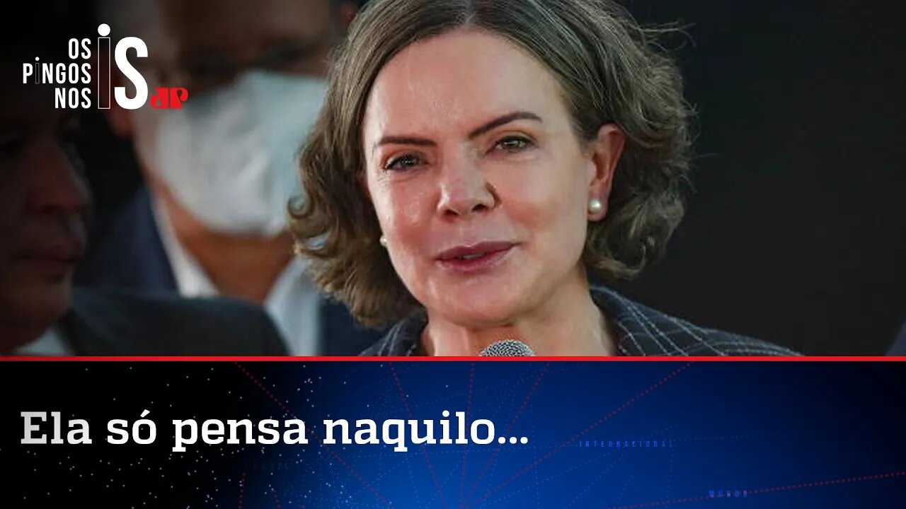 Mídia cria narrativa falsa e Gleisi volta a pedir impeachment de Bolsonaro