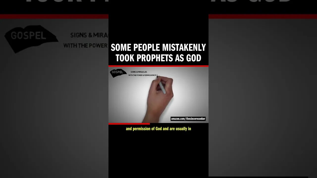 Some People Mistakenly Took Prophets as God