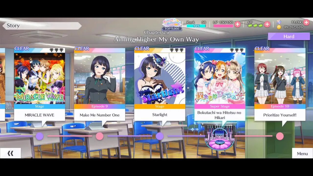 LL!SIFAS 終了までのカウントダウン ≧ ﹏ ≦