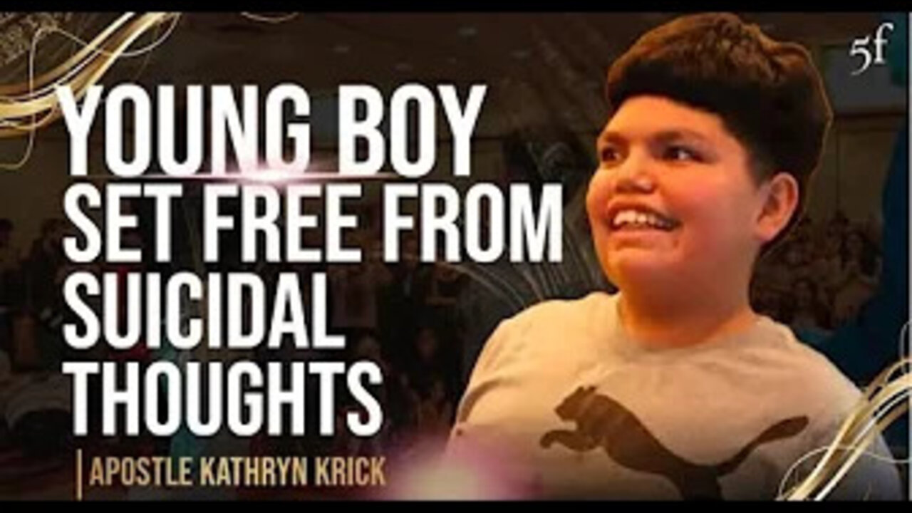 Young Boy Set Free from Suicidal Thoughts (& then mom & sister delivered too)