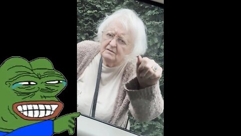 Hilariously based old lady