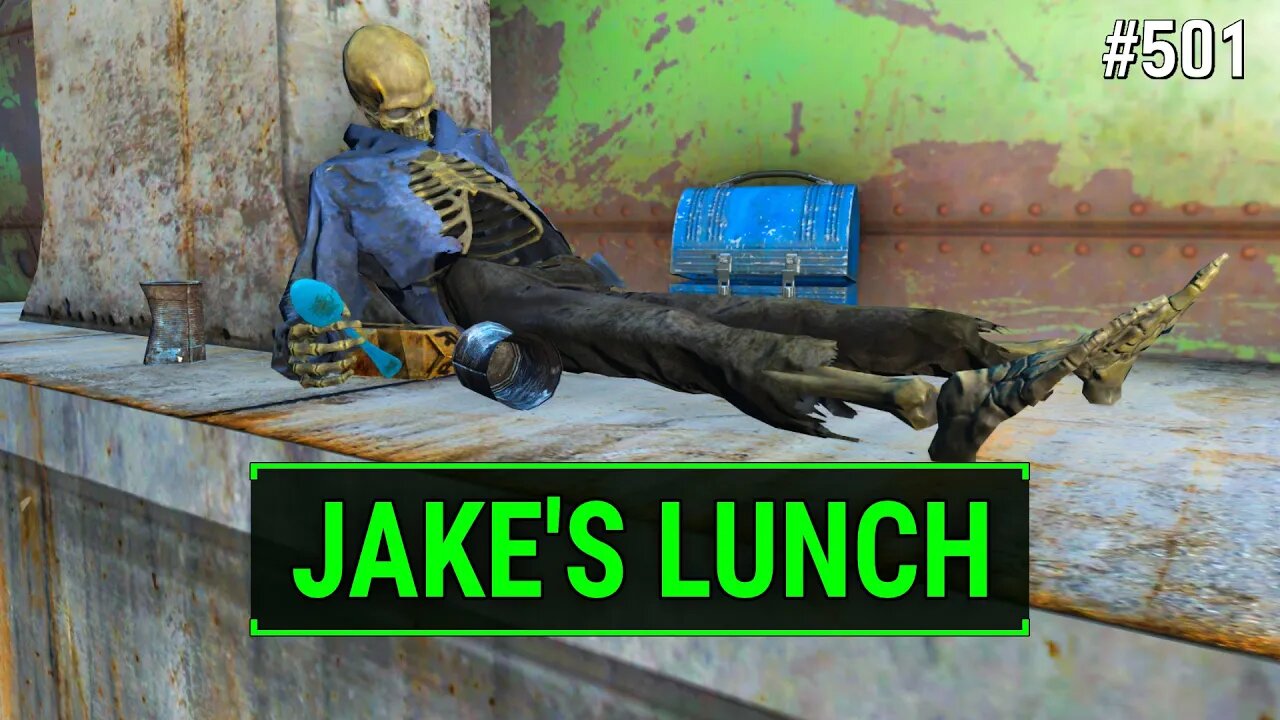 Fallout 4 Unmarked - Stealing Jake's Lunch! | Ep. 501