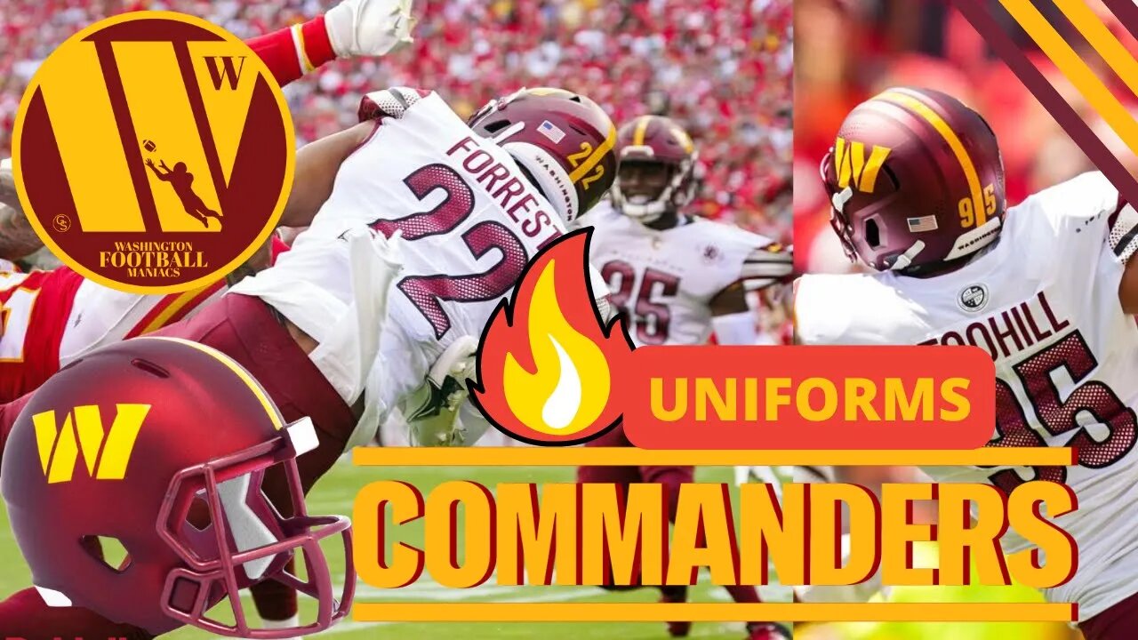 Washington Commanders' Uniforms Are NOT Fire!