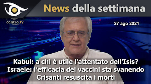 News della settimana (21-27 Ago 2021)