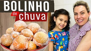 BOLINHO DE CHUVA - SEQUINHO POR FORA, MACIO POR DENTRO - SABOR DA INFÂNCIA