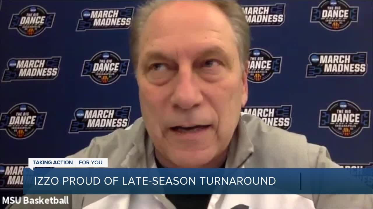 Izzo proud of Spartans' late-season turnaround