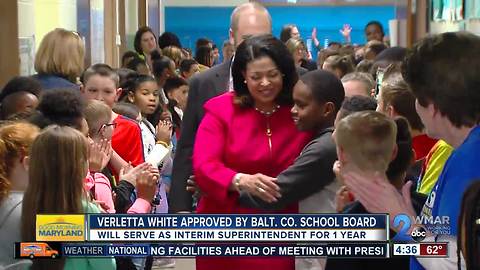 School Board votes to appoint Verletta White interim Superintendent