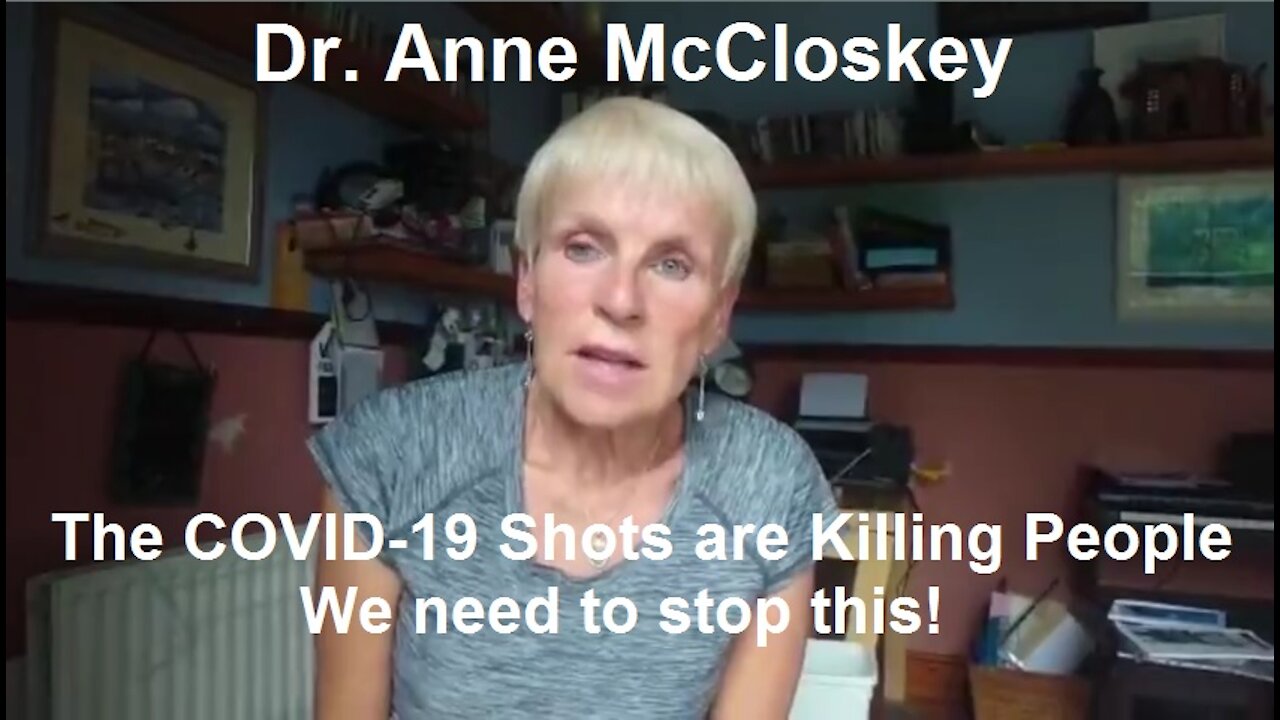 Irish Medical Doctor: The Shots are Killing People! We need to Stop This!