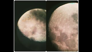 Incredible Close Up View Of The Moons Craters