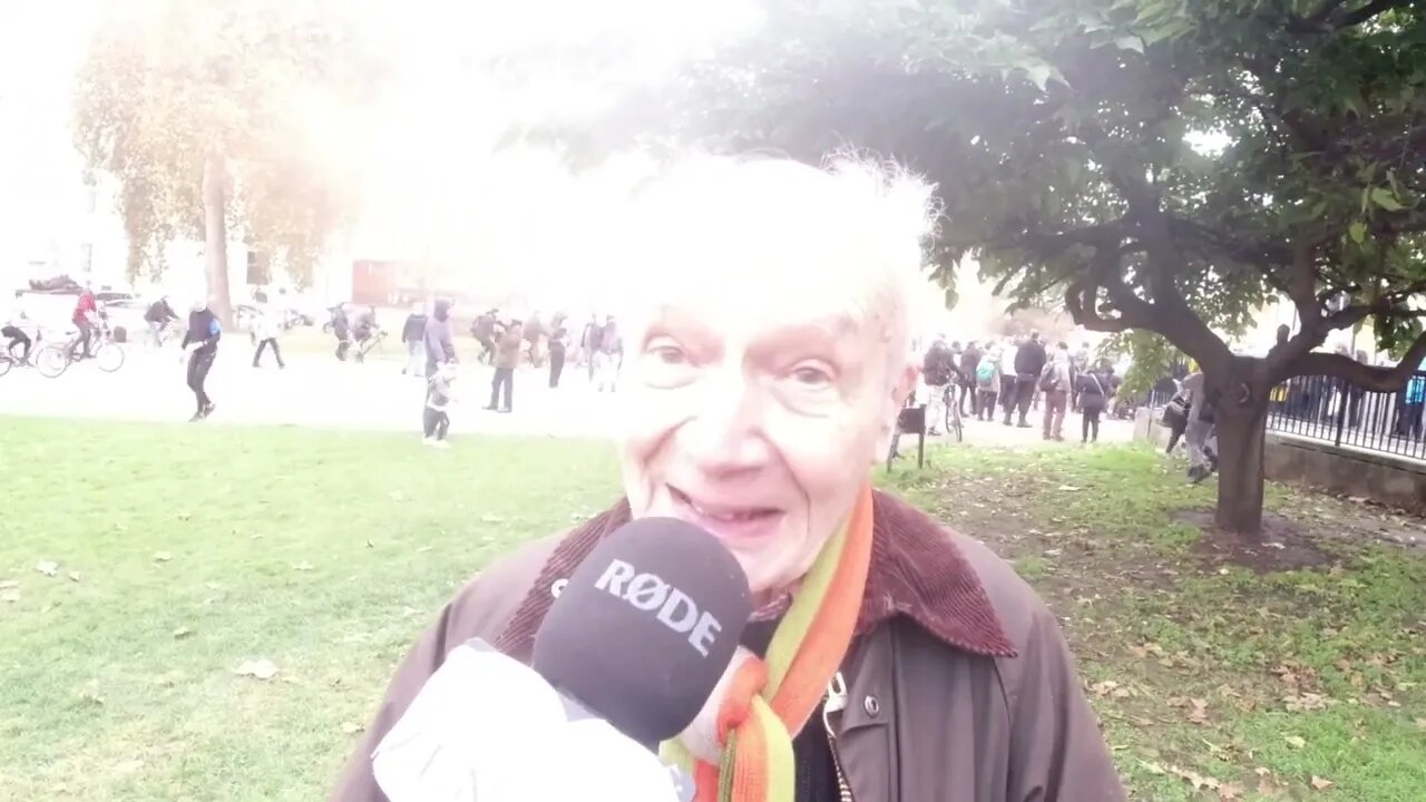 FREEDOM WORLDWIDE LONDON PROTEST/RALLY, JOE JOHNSON REPORTS