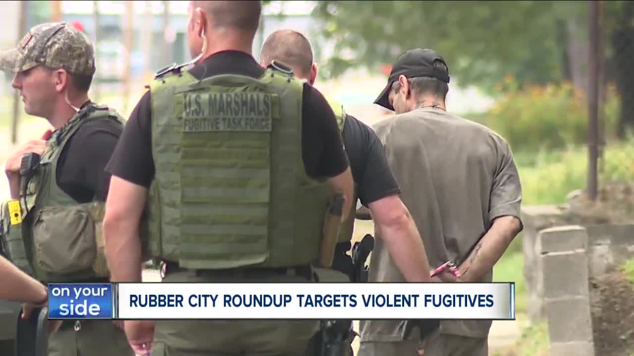 Exclusive: U.S. Marshals lead 'Rubber City Roundup' targeting violent fugitives