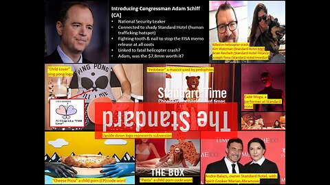 THE STANDARD HOTEL, HELICOPTER CRASH, AND ADAM SCHIFF