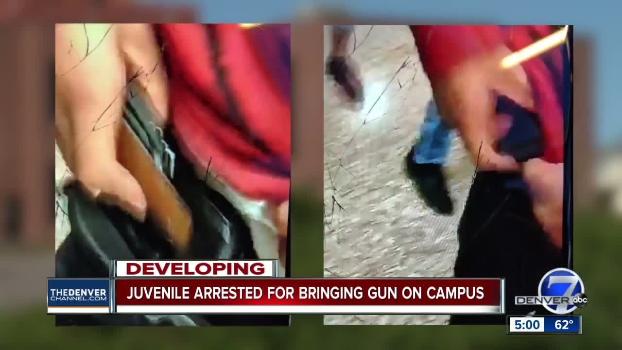 Police: Charges pending against 2 teen boys after BB gun brought to Rangeview High School in Aurora