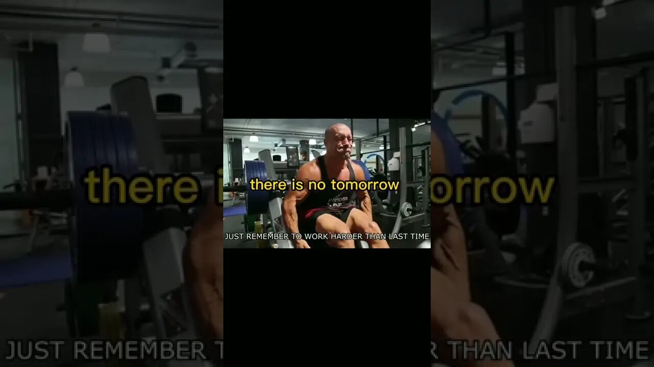I'll do it tomorrow is the biggest excuse #shorts #motivation #gym