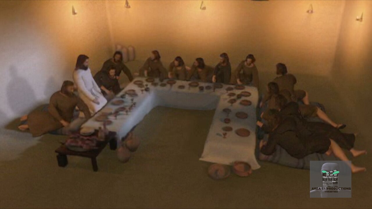 Jesus Christ with His Disciples at the Last Supper