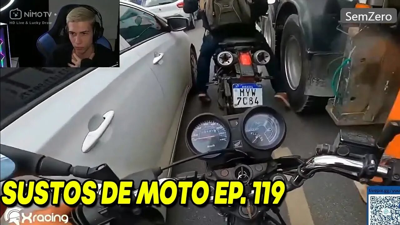 YURI REAGINDO SUSTOS DE MOTO EP. 119 - XRACING | SemZero