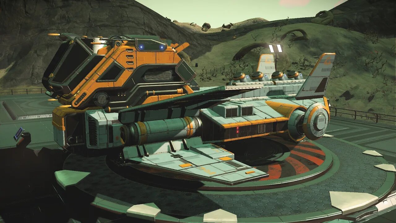 No Man's Sky - KE7 Idakab - S Class Shuttle Location