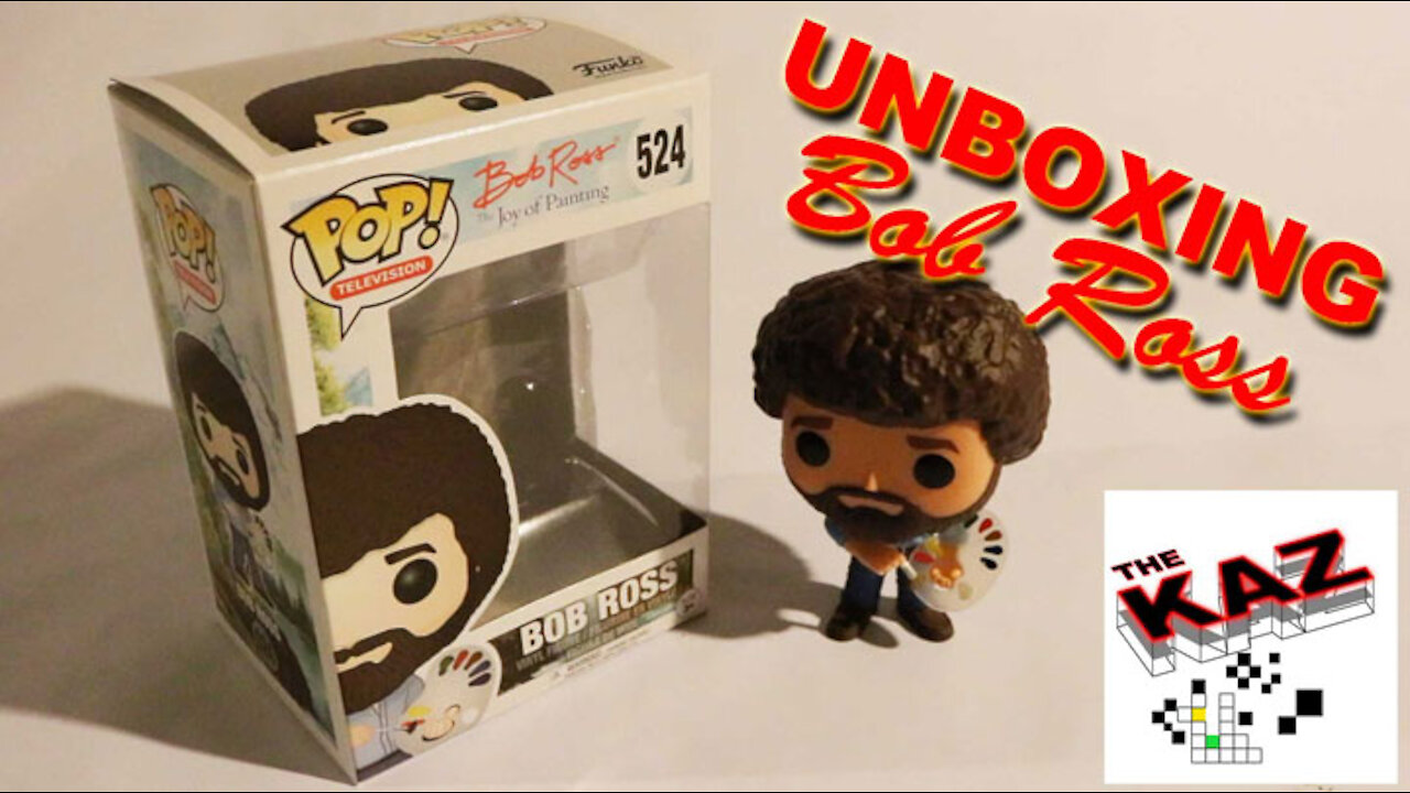 Bob Ross Funko Pop Unboxing