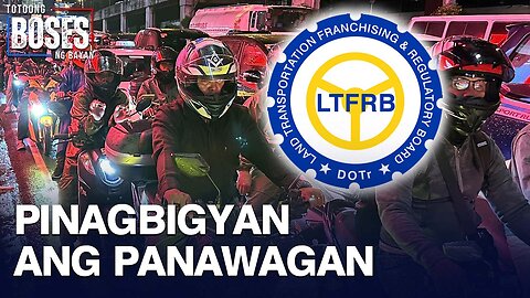 LTFRB, bumigay na sa panawagang ihinto ang pagdagdag ng MC taxi sa Metro Manila