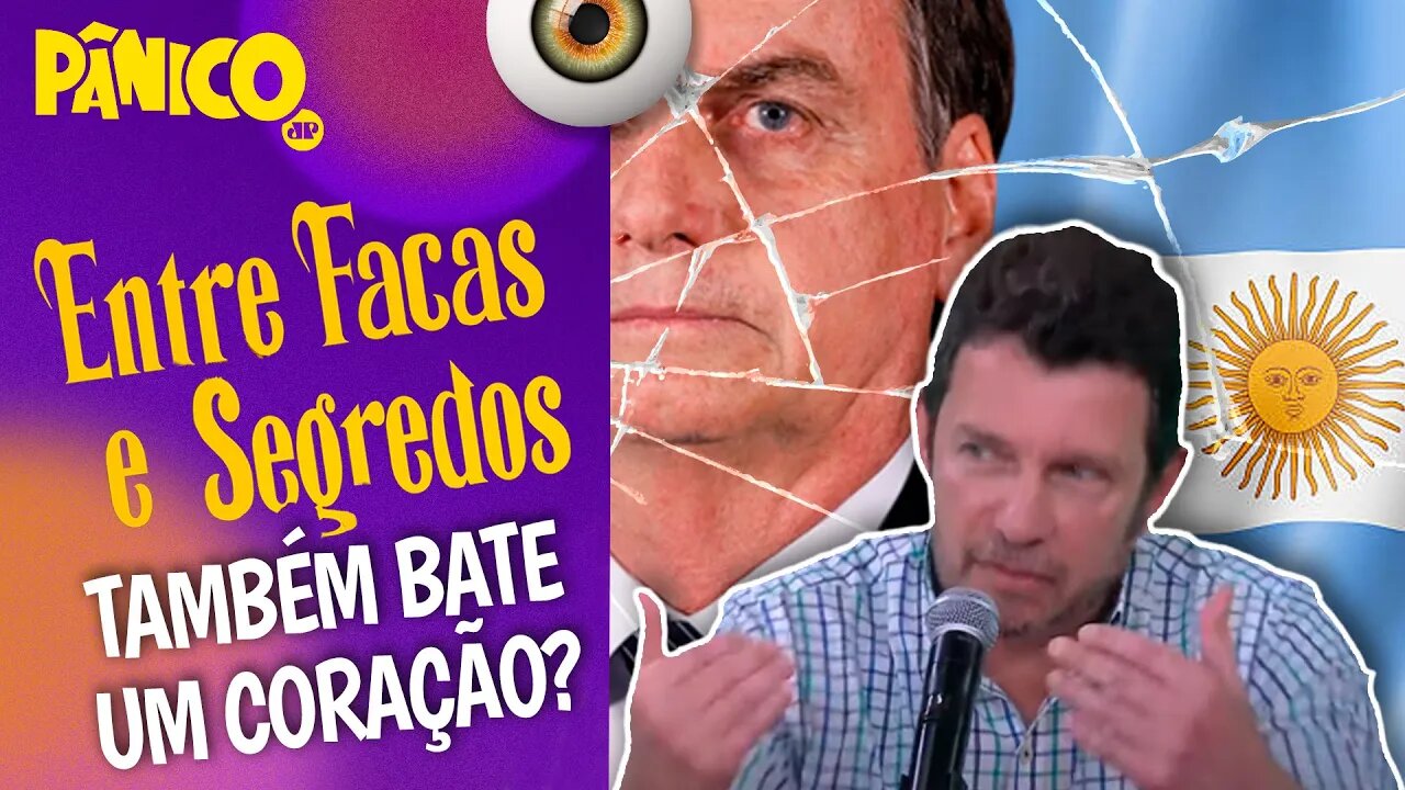 ARGENTINA SÓ CONHECE O BOLSONARO FRAGMENTADO QUE O BRASIL DEMONIZA? Gustavo Segré explica