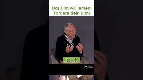 Demenz vorbeugen! Fordere dein Hirn!