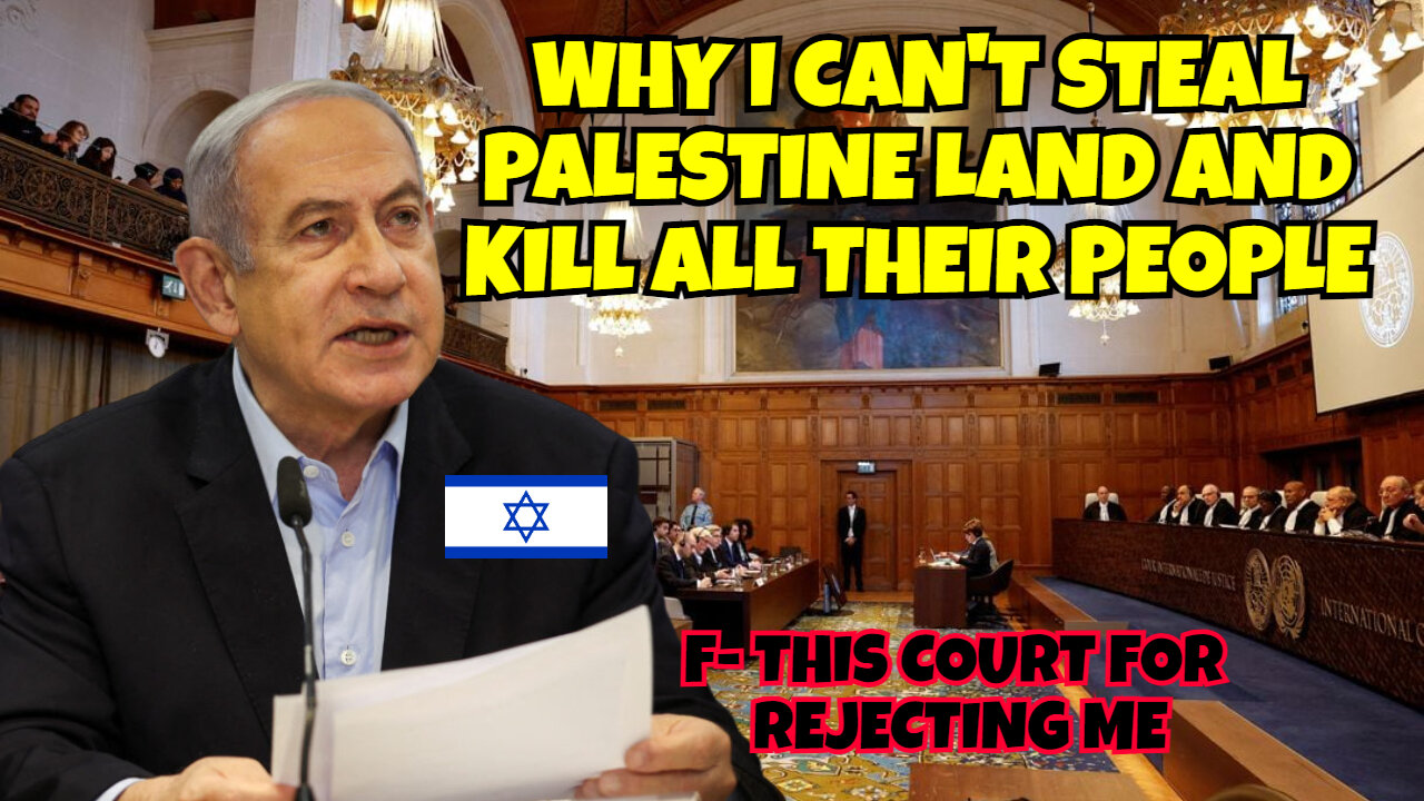 ISRAEL PRESIDENT REJECTED IN COURT AND WAS TOLD THEY STOLE PALESTINE LAND