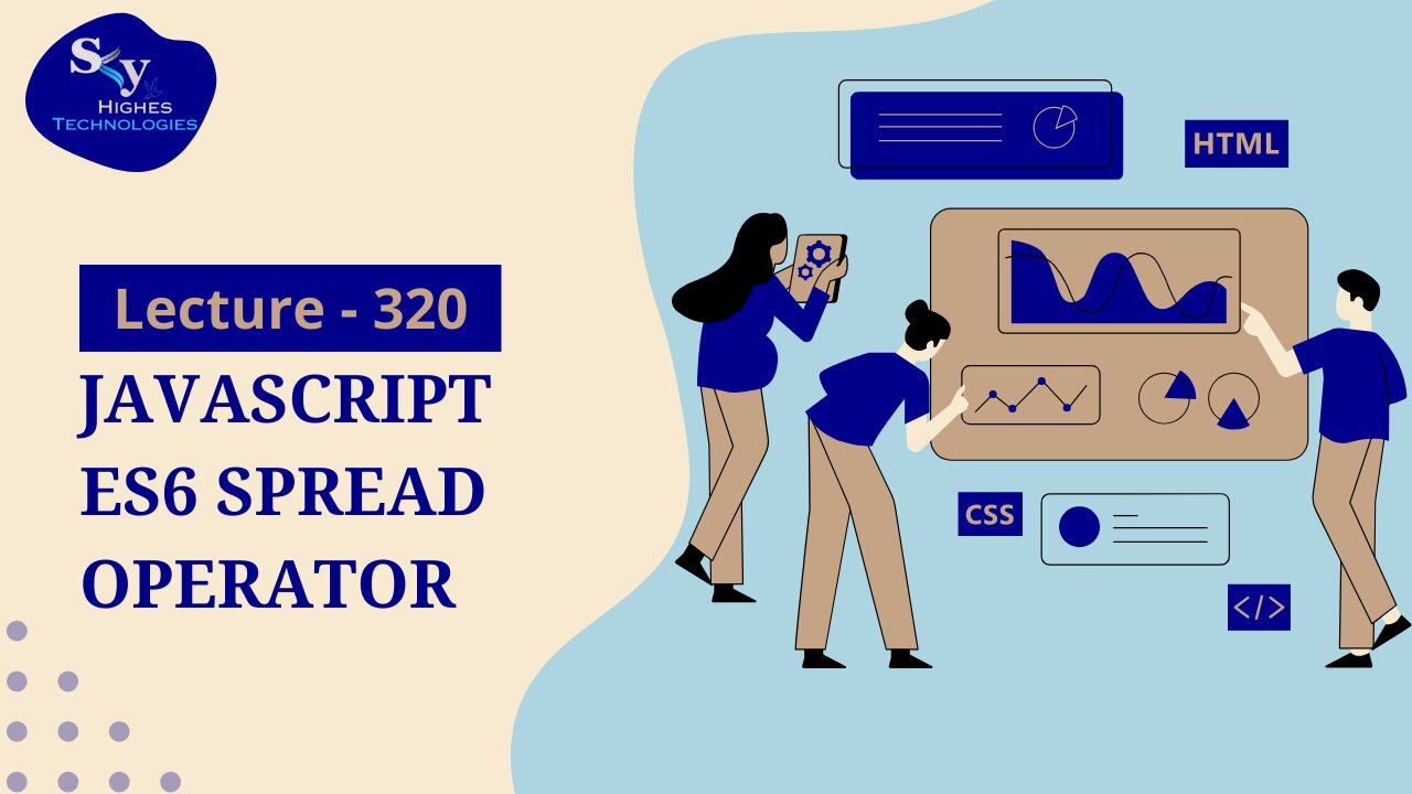 320. Javascript ES6 Spread Operator | Skyhighes | Web Development