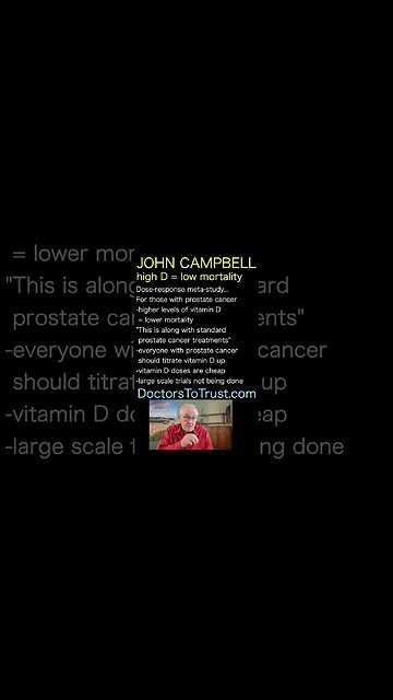 John Campbell. "I take 4000 IU a day of vitamin D, as well as 100 micrograms of K2