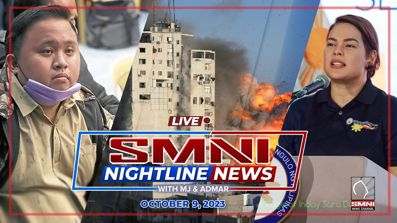 SMNI Nightline News with Admar Vilando & MJ Mondejar | October 9, 2023