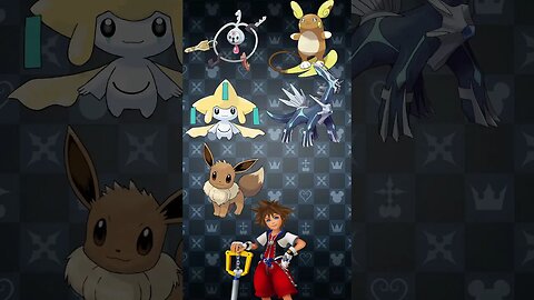 Sora’s (Kingdom Hearts) Pokémon Team