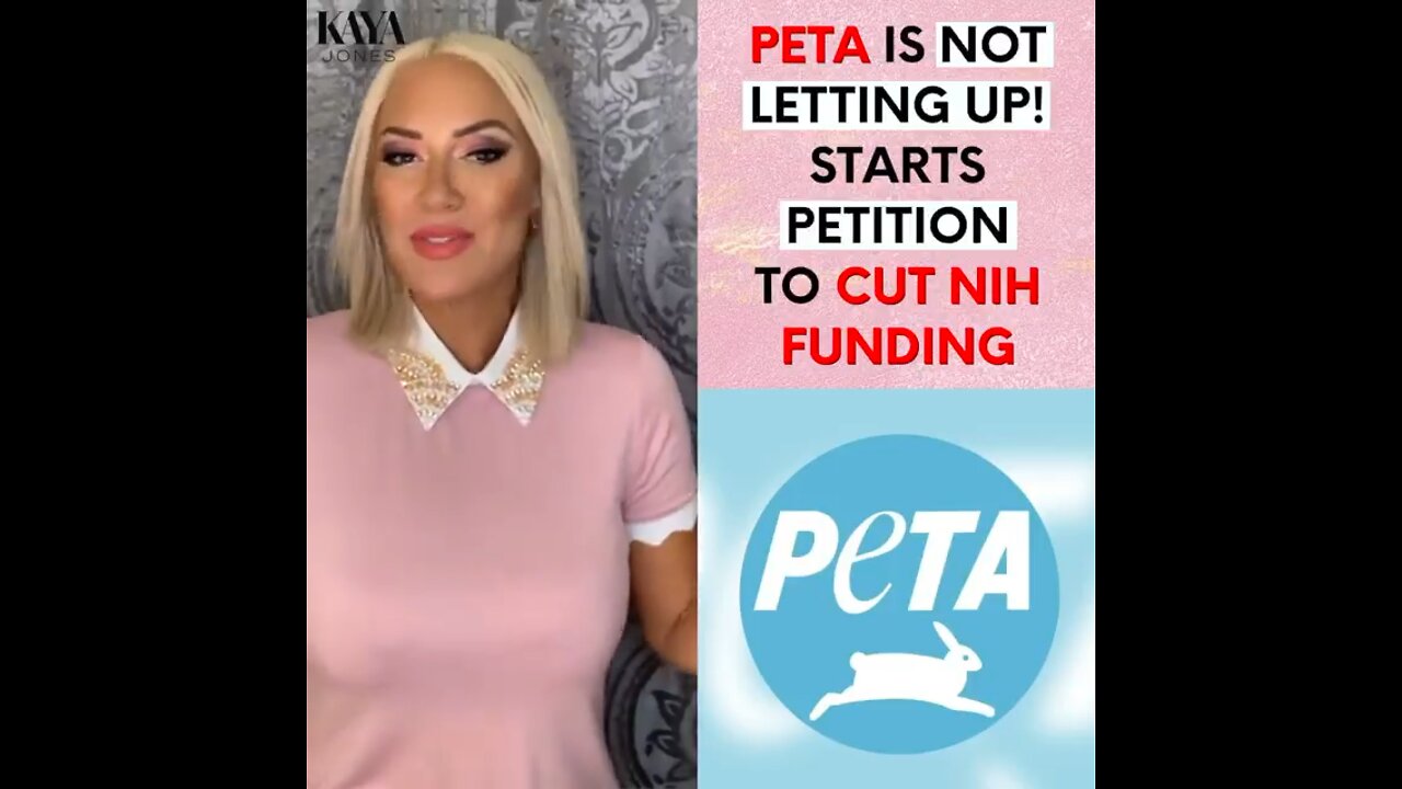 PETA Is Not Letting Up! Starts Petition To Cut NIH Funding