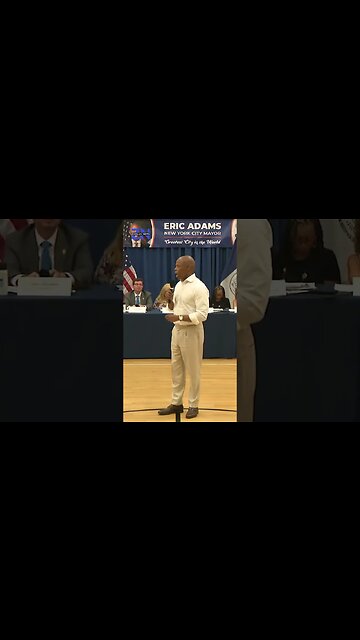 "Mayor Eric Adams Issues Dire Warning Saying Migrant Crisis 'Will Destroy New York City' #news