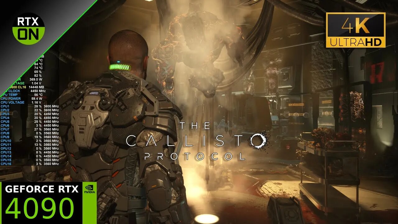 The Callisto Protocol Final Transmission | RTX 4090 | 4K Ultra Settings, Ray Tracing ON | R7 5800X3D