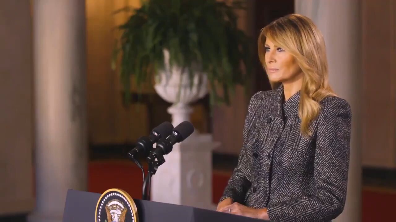 Farewell message from Melania Trump