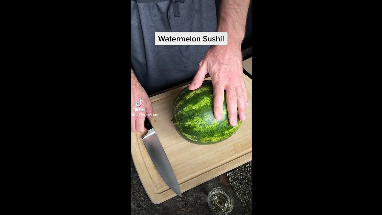 Watermelon Sushi