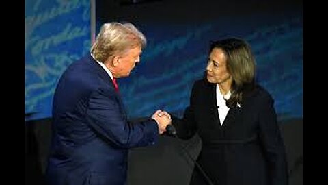 Intense First Half of Trump vs. Harris Debate: From a Diplomatic Handshake to a Heated Clash –Watch