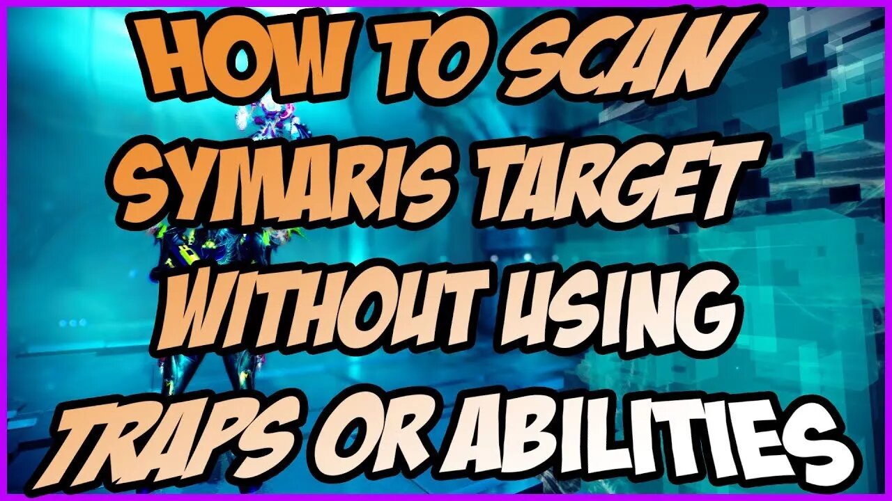 Warframe Riven Challenge: How Scan Synthesis Target Without Using Traps Or Abilities