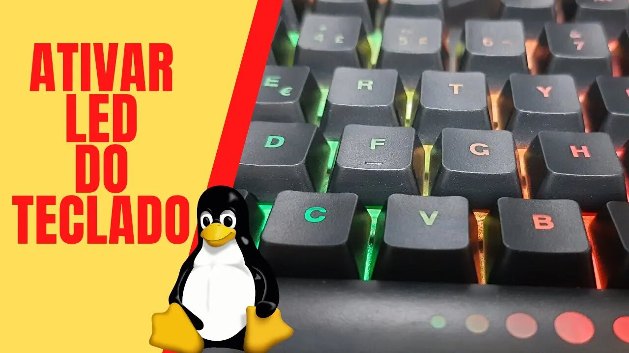 teclado com led rgb no linux