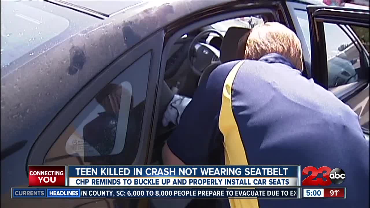 Local authorities hosting car seat check for parents