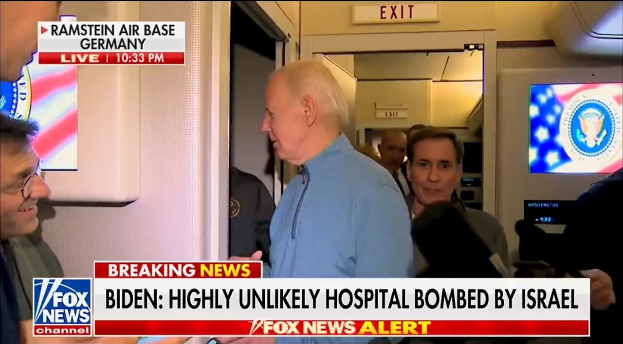 Biden REFUSES To Answer if Israel Is Operating Within Rules of Law
